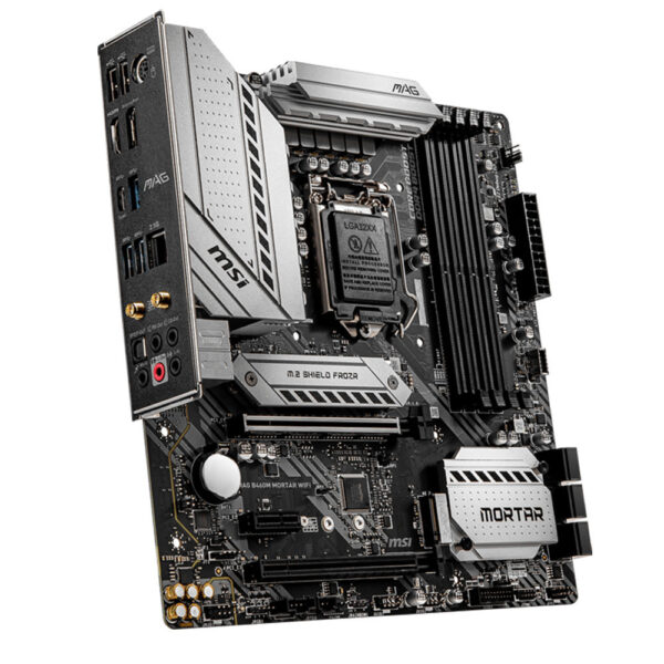 Msi Mag B460m Mortar Wifi 2933mhz Ddr4 Soket 1200 M 2 Matx Anakart 3