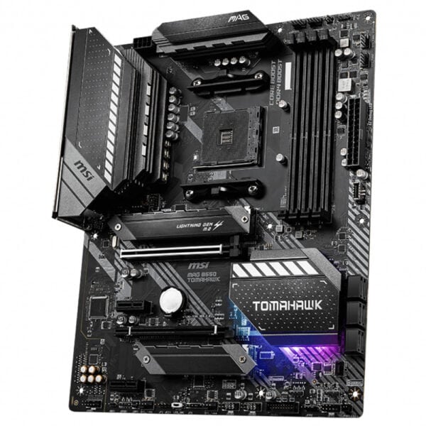 Msi Mag B550 Tomahawk 4866mhzoc Ddr4 Soket Am4 M 2 Atx Anakart 3