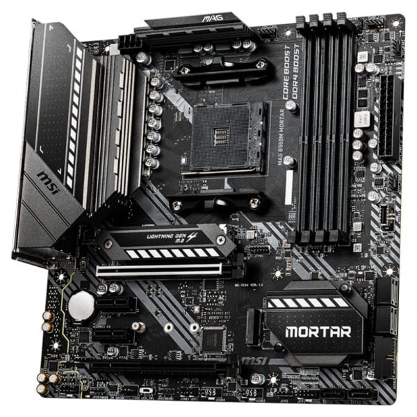 Msi Mag B550m Mortar 4400mhzoc Ddr4 Soket Am4 M 2 Matx Anakart 1