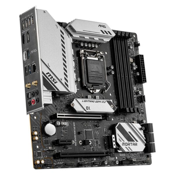 Msi Mag B560m Mortar Wifi 5066mhzoc Ddr4 Soket 1200 M 2 Matx Anakart 3
