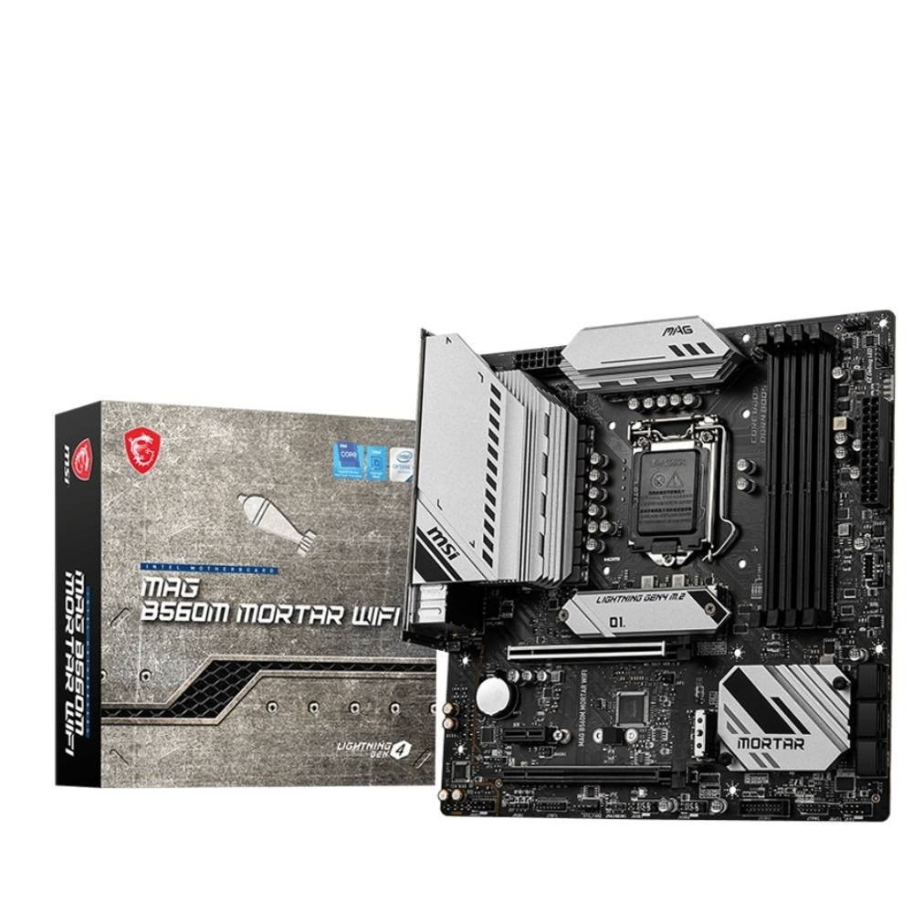 Msi Mag B560m Mortar Wifi 5066mhzoc Ddr4 Soket 1200 M 2 Matx Anakart