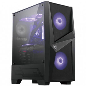 Msi Mag Forge 100m Tempered Glass Rgb Usb 3 2 Mid Tower Kasa