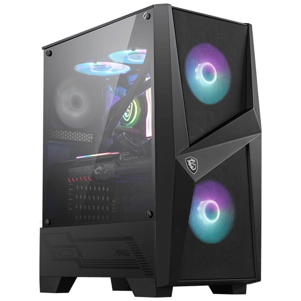 Msi Mag Forge 100r Tempered Glass Argb Usb 3 2 Mid Tower Kasa
