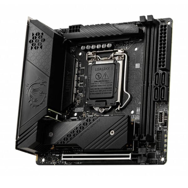 Msi Meg Z590i Unify 5600mhzoc Ddr4 Soket 1200 M 2 Matx Anakart 1