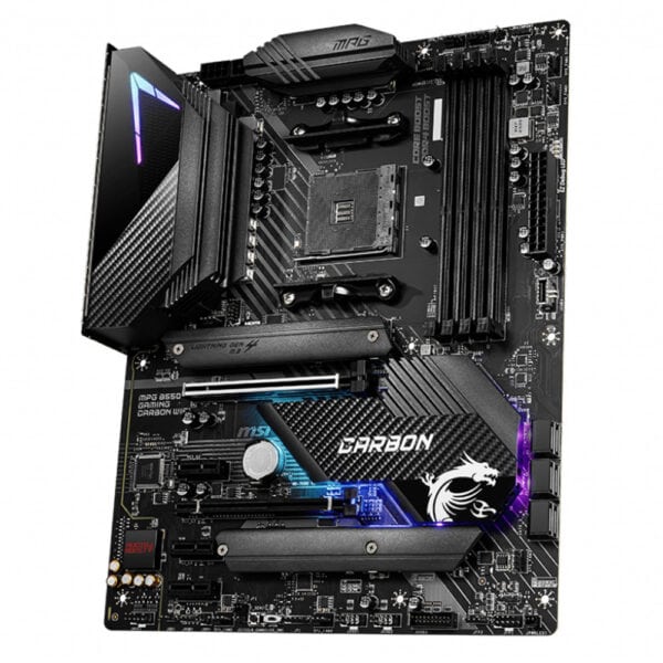 Msi Mpg B550 Gaming Carbon Wifi 4866mhzoc Ddr4 Soket Am4 M 2 Atx Anakart 1