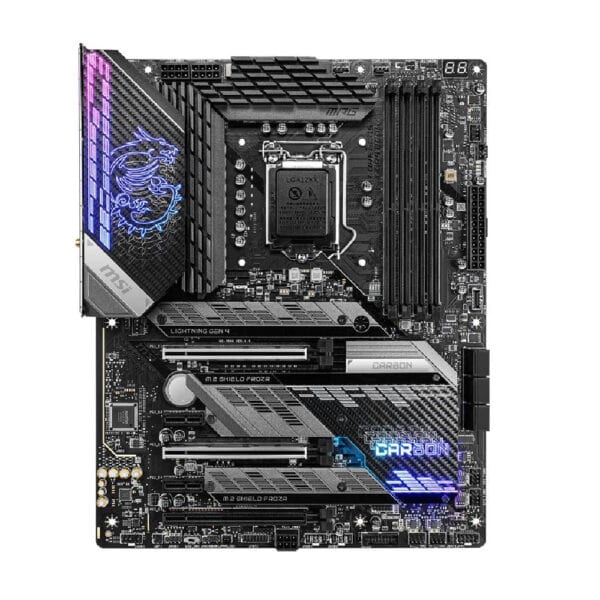 Msi Mpg Z590 Gaming Carbon Wifi 5333mhz Ddr4 Soket 1200 M 2 Atx Anakart 1