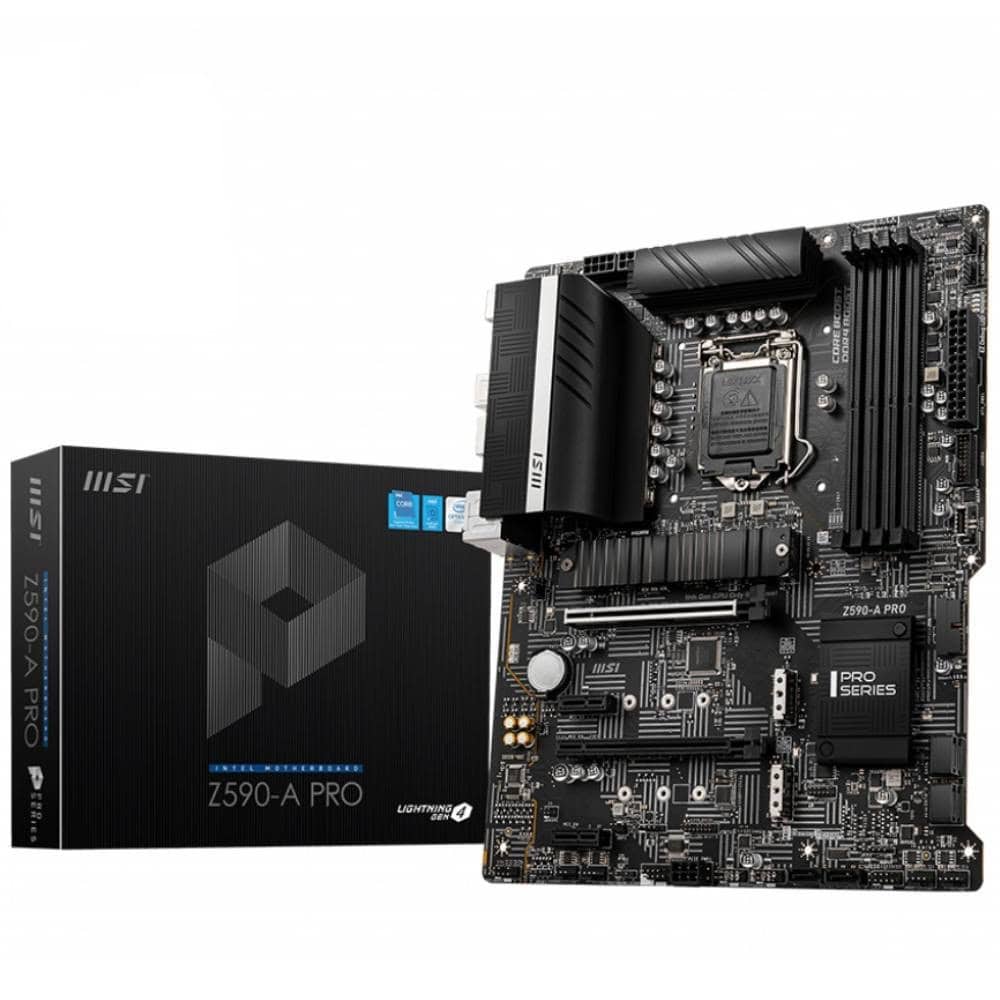 Msi Z590 A Pro 5333mhzoc Ddr4 Soket 1200 M 2 Atx Anakart