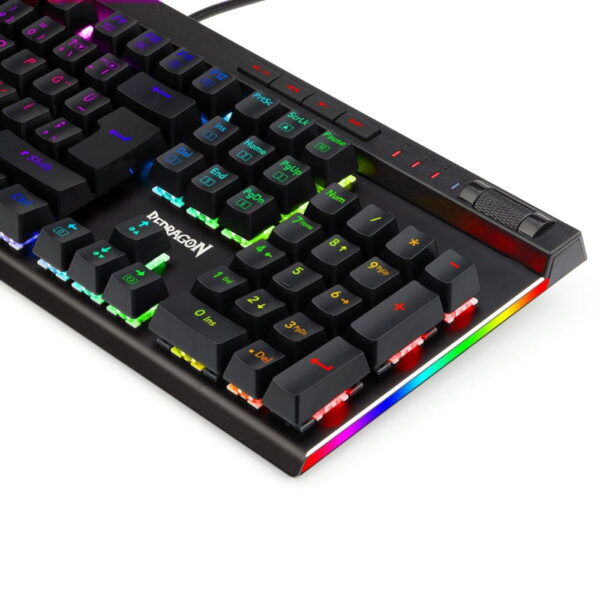 Redragon K580 Vata Blue Switch Rgb Turkce Q Gaming Klavye 7