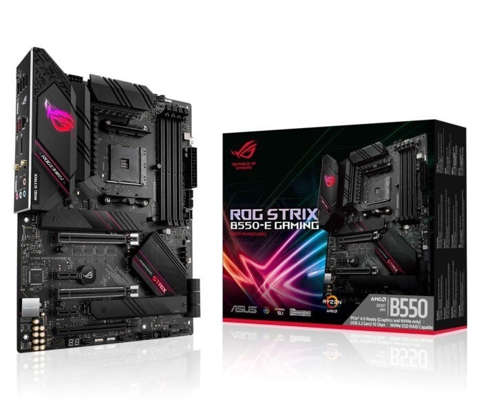 ASUS ROG STRIX B550-E GAMING 4600MHz(OC) DDR4 Soket AM4 ATX Anakart
