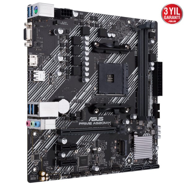 Asus Prime A520m K 4600mhzoc Ddr4 Soket Am4 M 2 Matx Anakart 3