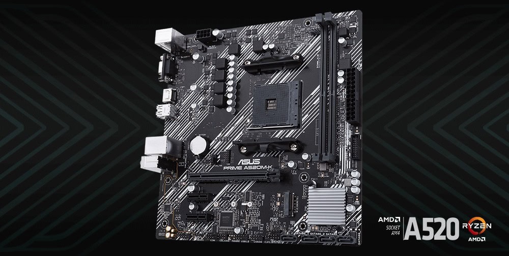 ASUS PRIME A520M-K Anakart a1