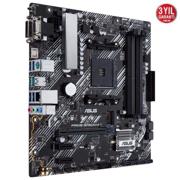 Asus Prime B450m A Ii 4400mhz Oc Ddr4 Soket Am4 M 2 Matx Anakart 2