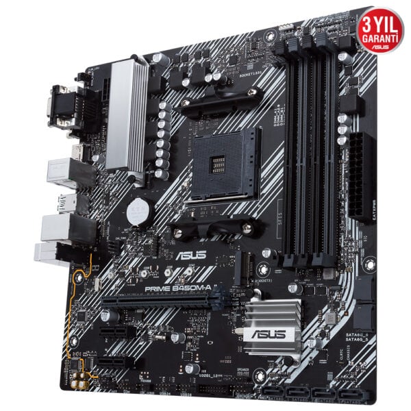 Asus Prime B450m A Ii 4400mhz Oc Ddr4 Soket Am4 M 2 Matx Anakart 5