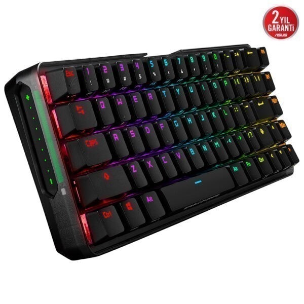 Asus Rog Falchion Cherry Mx Switch Rgb Mekanik Kablosuz Mini Turkce Gaming Klavye 2