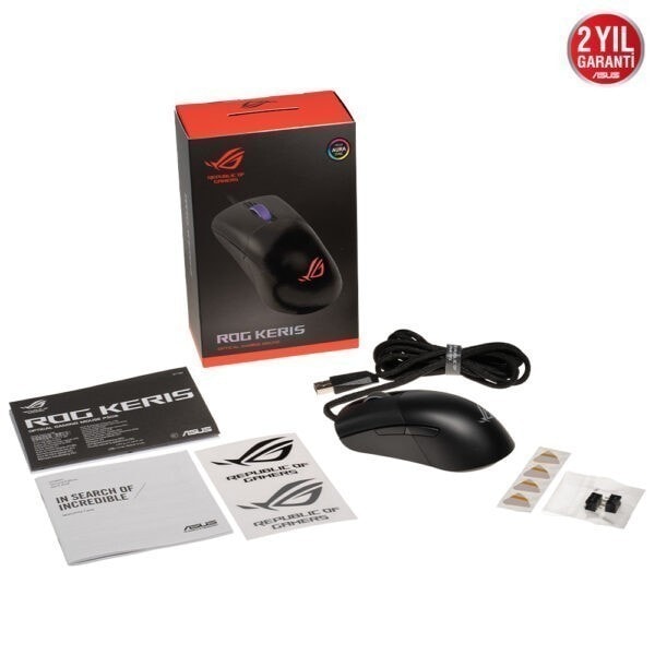 Asus Rog Keris Rgb Kablolu Gaming Mouse 6