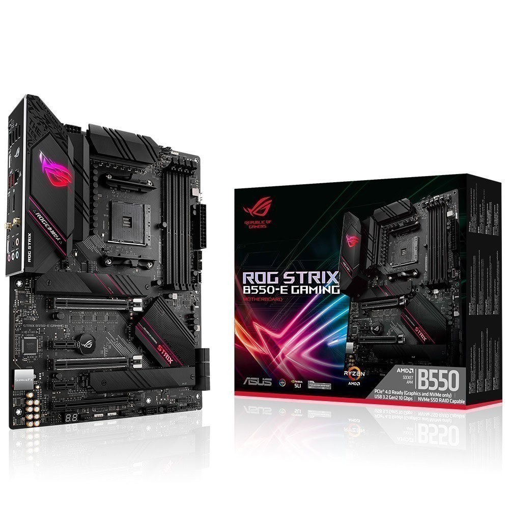 Asus Rog Strix B550 E Gaming 4600mhzoc Ddr4 Soket Am4 Atx Anakart