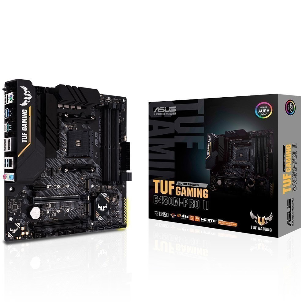 Asus Tuf Gaming B450m Pro Ii 4400mhzoc Ddr4 Soket Am4 M 2 Matx Anakart
