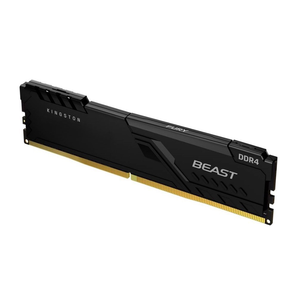 Kingston 8gb Beast Siyah 3600mhz Cl17 Ddr4 Single Kit Ram