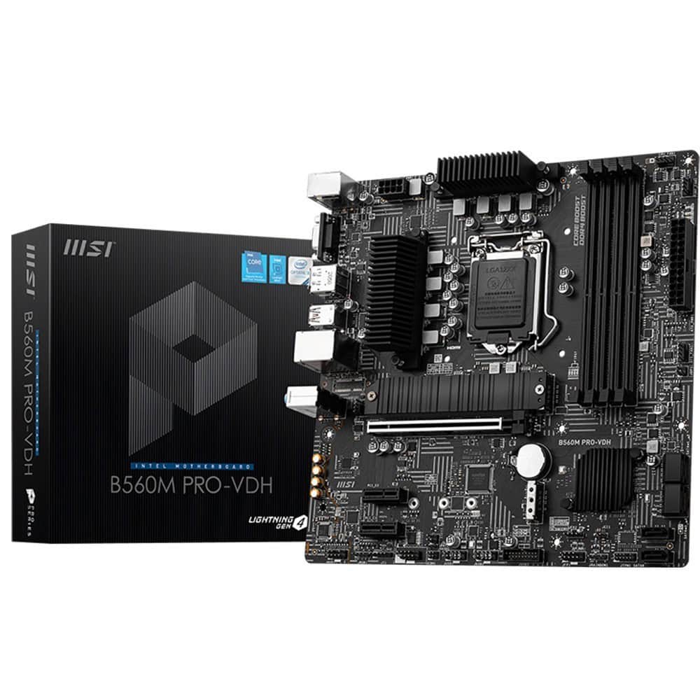Msi B560m Pro Vdh 5066mhzoc Ddr4 Soket 1200 M 2 Matx Anakart