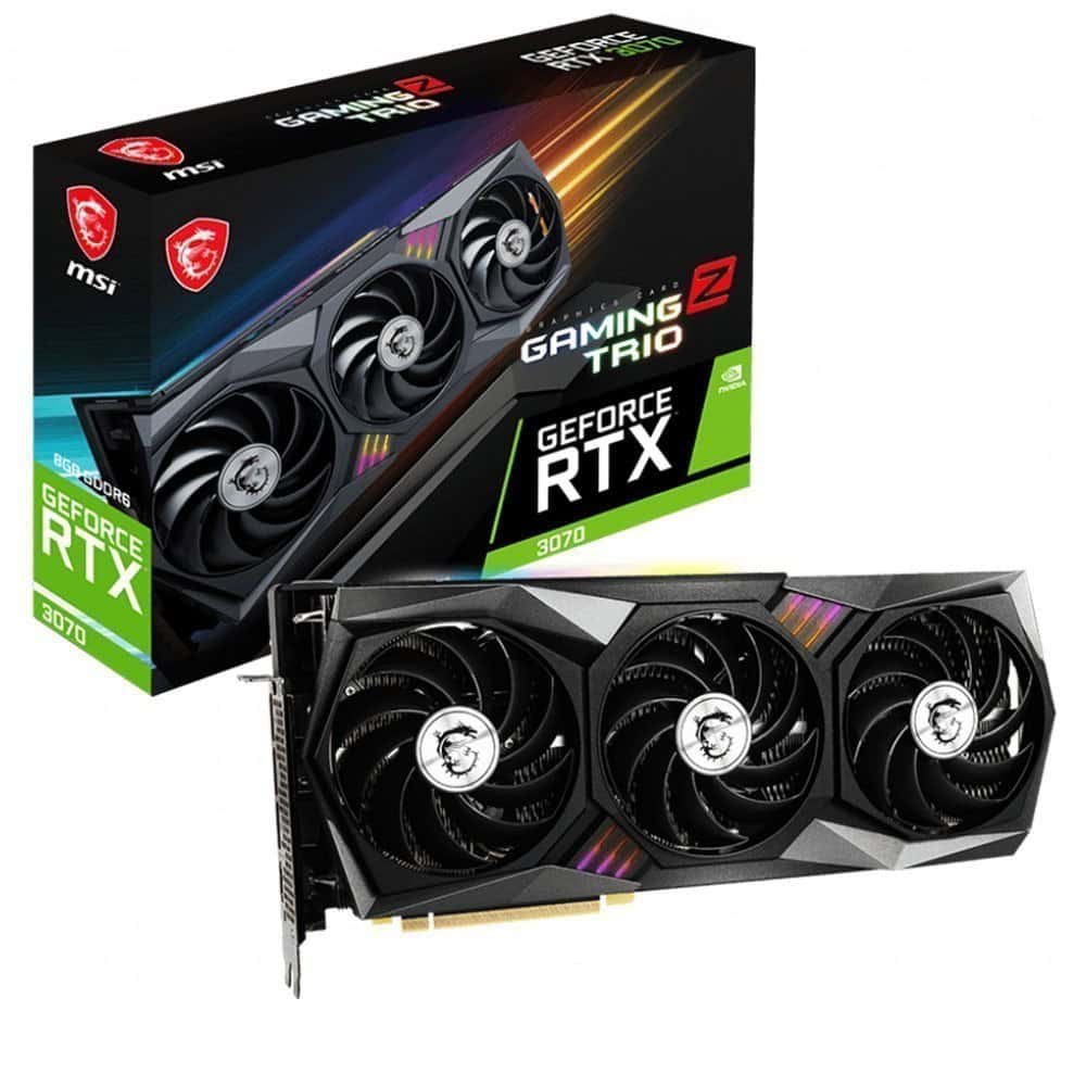 Msi Geforce Rtx 3070 Gaming Z Trio 8gb Gddr6 256 Bit Ekran Karti