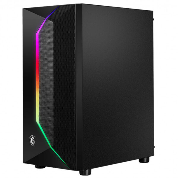 Msi Mag Vampiric 100r Argb Tempered Glass Usb 3 2 Mid Tower Kasa 1