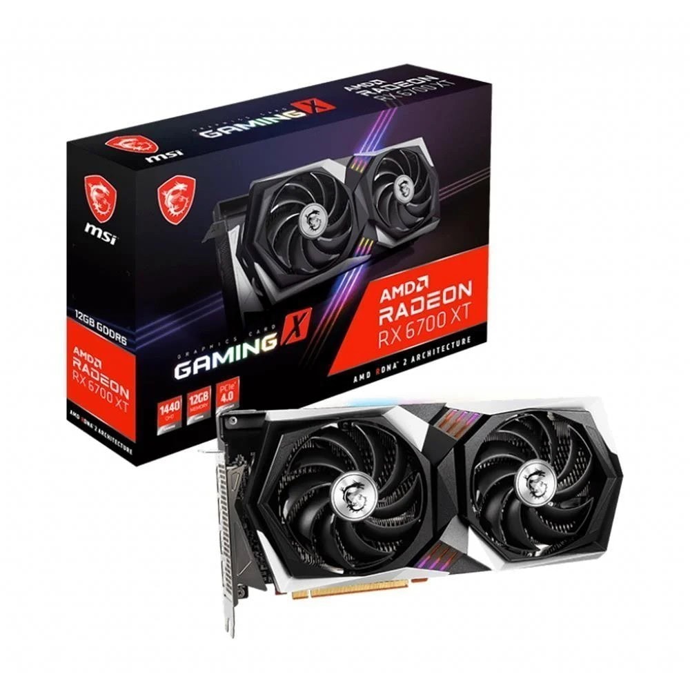 Msi Radeon Rx 6700 Xt Gaming X 12gb Gddr6 192bit Ekran Karti