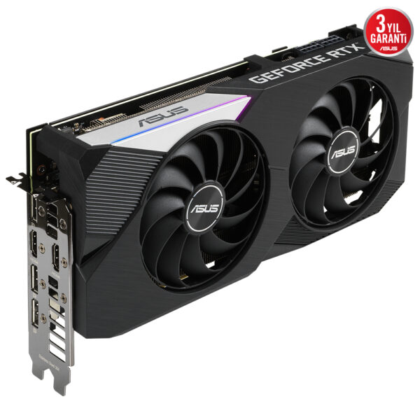 Asus Dual Geforce Rtx 3070 V2 Oc 8gb Gddr6 256bit Ekran Karti 3