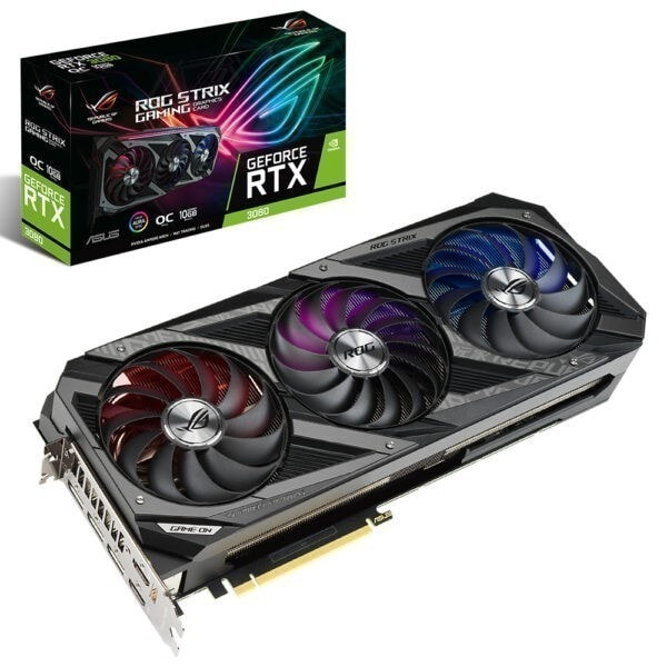 Asus Geforce Rog Strix Rtx 3080 V2 Gaming Oc 10gb Gddr6x 320bit Dx12 Ekran Karti