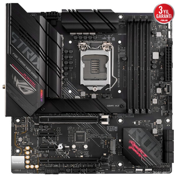 Asus Rog Strix B560 G Gaming Wifi 5000mhzoc Ddr4 Soket 1200 Rgb M 2 Matx Anakart 1