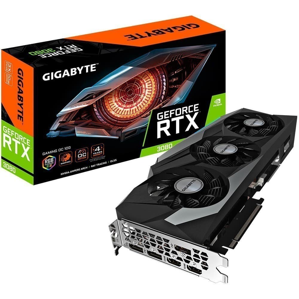 Gigabyte Geforce Rtx 3080 Gaming 2 0 Oc 10g 10gb Gddr6x 320 Bit Ekran Karti