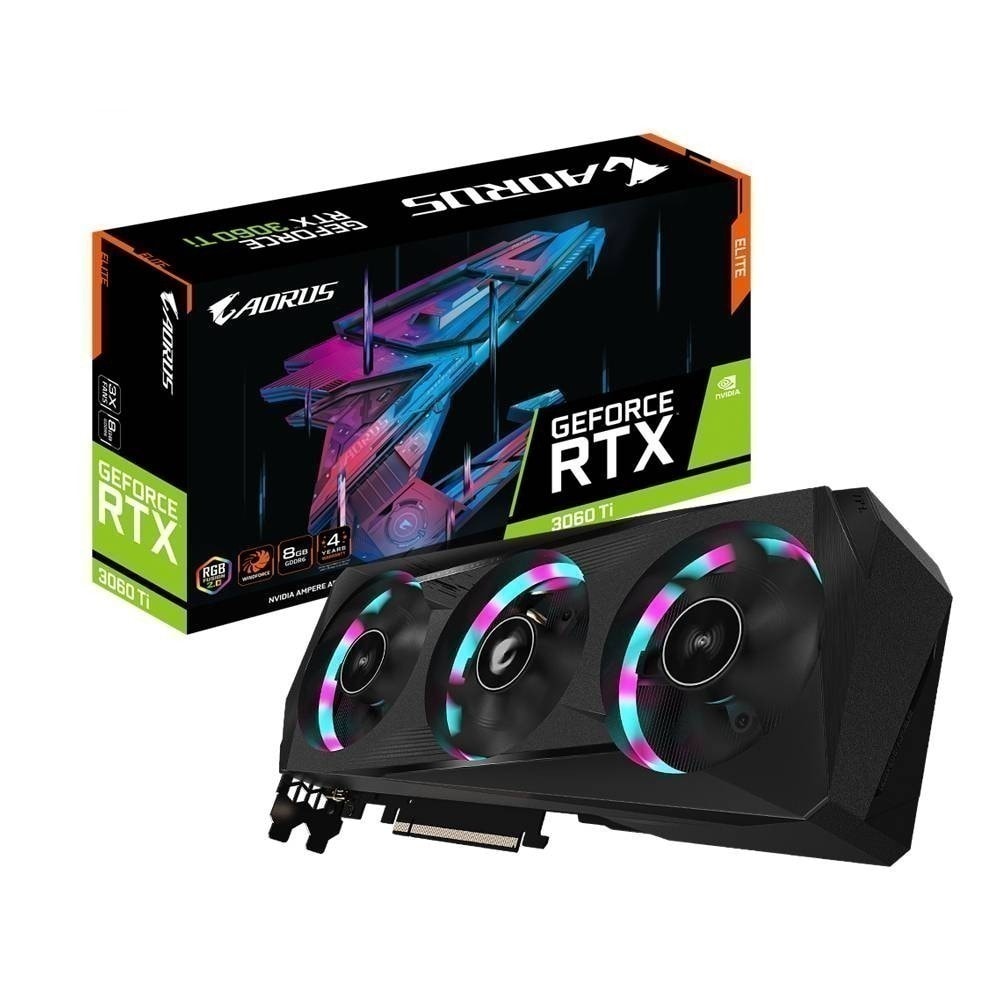 Gigabyte Geforce Rtx3060 Ti Elite 8gb Gddr6 256bit Ekran Karti