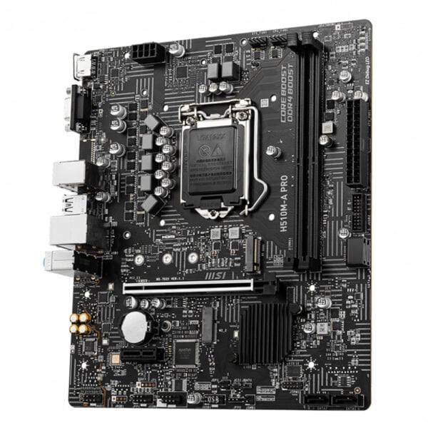 Msi H510m A Pro 3200mhzoc Ddr4 Soket 1200 M 2 Matx Anakart 2
