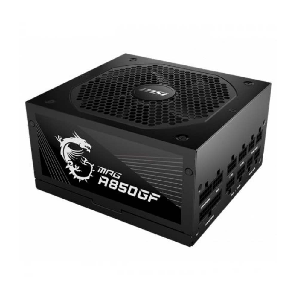 Msi Mpg A850gf 850w 80 Gold Full Moduler 140mm Fanli Psu 1