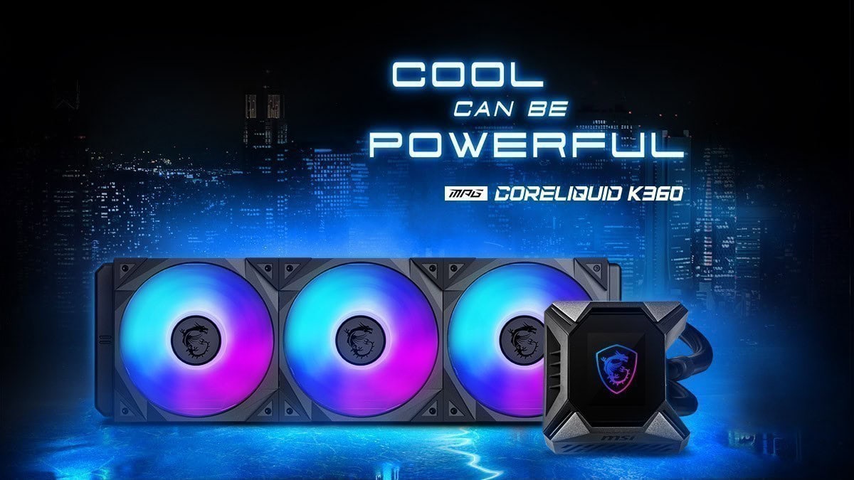 Msi Mpg Coreliquid K360 Rgb 360mm Islemci Sivi Sogutucu 7