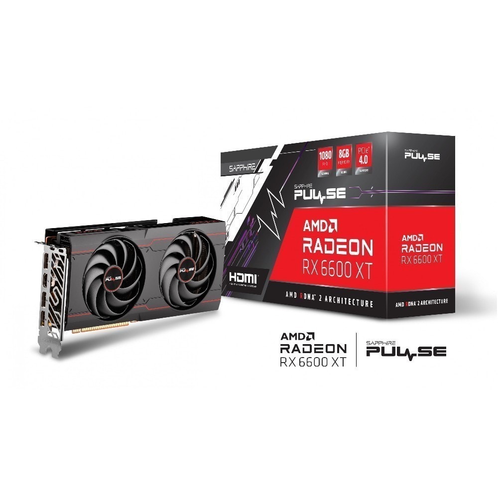 Sapphire Pulse Radeon Rx 6600 Xt 8gb Gddr6 128 Bit Ekran Karti