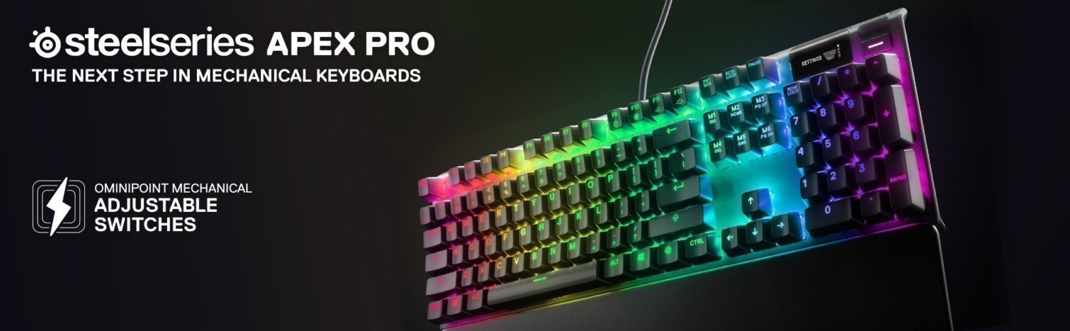 Steelseries Apex Pro Ingilizce Rgb Mekanik Gaming Klavye 10