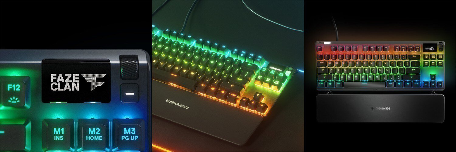 Steelseries Apex Pro Ingilizce Rgb Mekanik Gaming Klavye 12