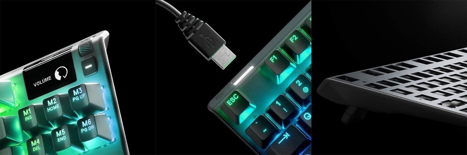 Steelseries Apex Pro Ingilizce Rgb Mekanik Gaming Klavye 13