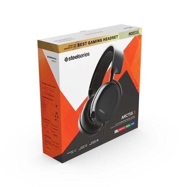 Steelseries Arctis 3 Siyah 2019 Edition 7 1 Surround Kablolu Gaming Kulaklik 3