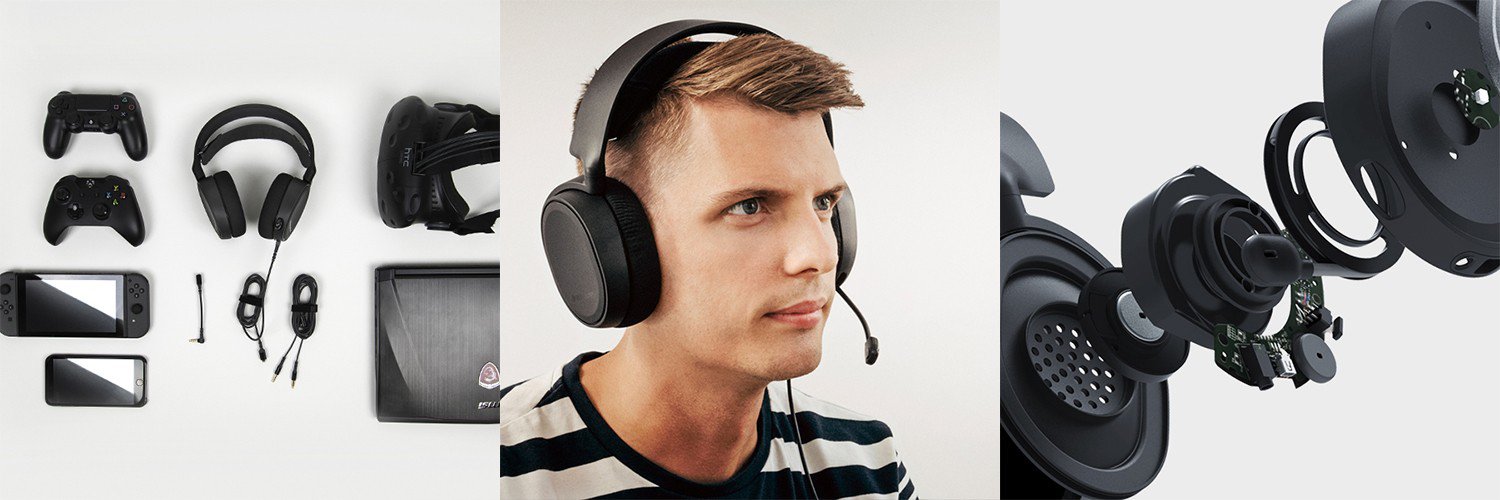 Steelseries Arctis 3 Siyah 2019 Edition 7 1 Surround Kablolu Gaming Kulaklik 6