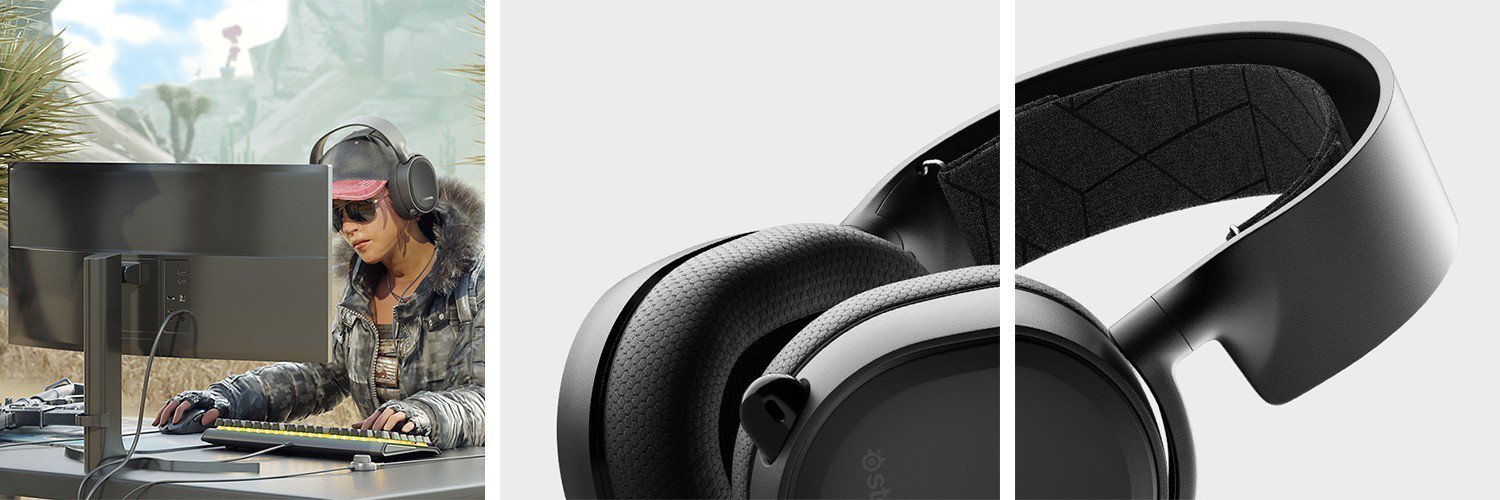 Steelseries Arctis 3 Siyah 2019 Edition 7 1 Surround Kablolu Gaming Kulaklik 7