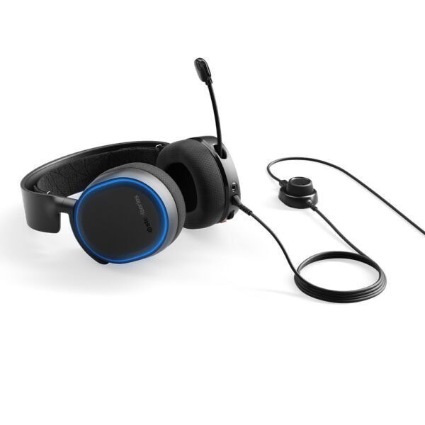 Steelseries Arctis 5 2019 Edition Kablolu Siyah 7 1 Surround Rgb Gaming Kulaklik 5