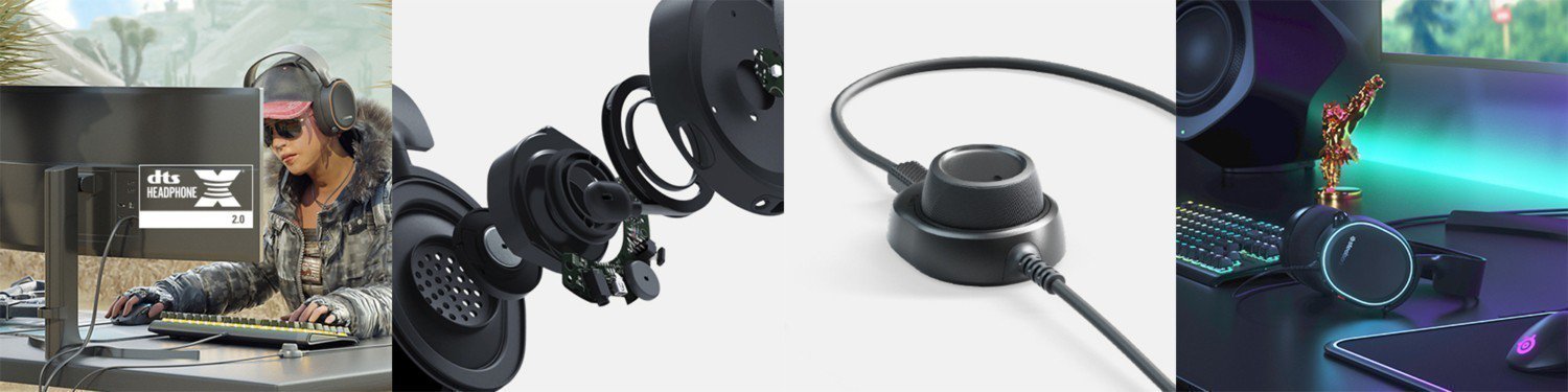 Steelseries Arctis 5 2019 Edition Kablolu Siyah 7 1 Surround Rgb Gaming Kulaklik 8
