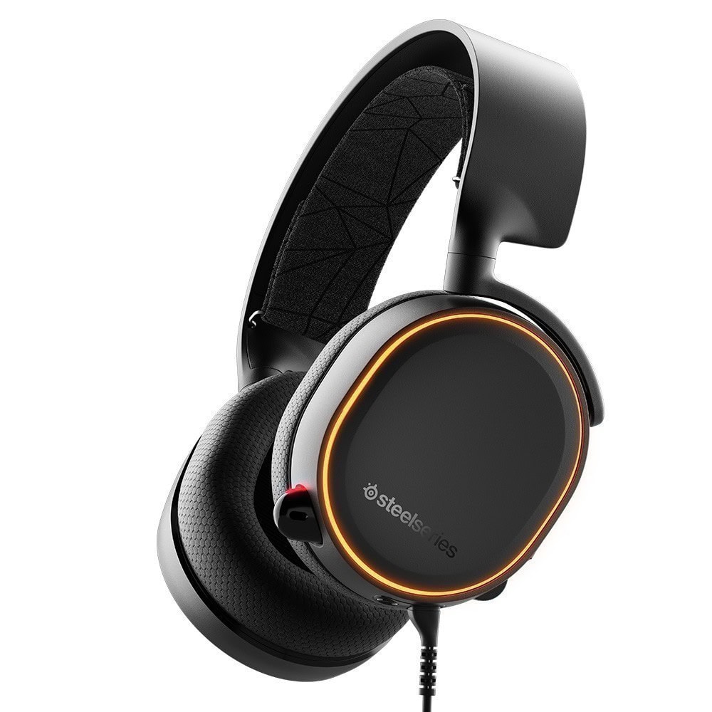 Steelseries Arctis 5 2019 Edition Kablolu Siyah 7 1 Surround Rgb Gaming Kulaklik