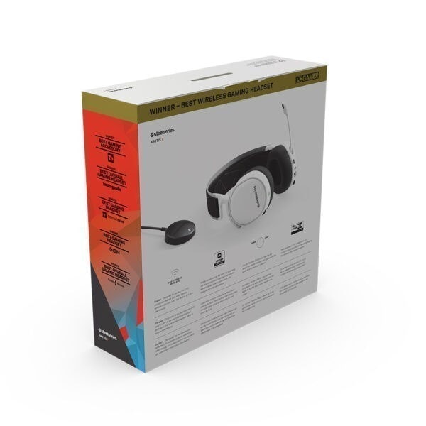 Steelseries Arctis 7 2019 Edition Kablosuz 7 1 Surround Beyaz Gaming Kulaklik 7