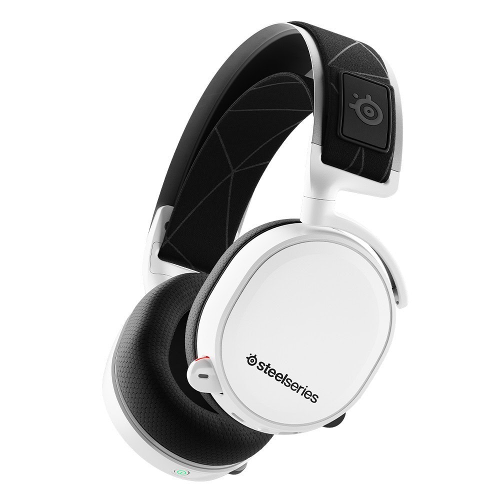 Steelseries Arctis 7 2019 Edition Kablosuz 7 1 Surround Beyaz Gaming Kulaklik