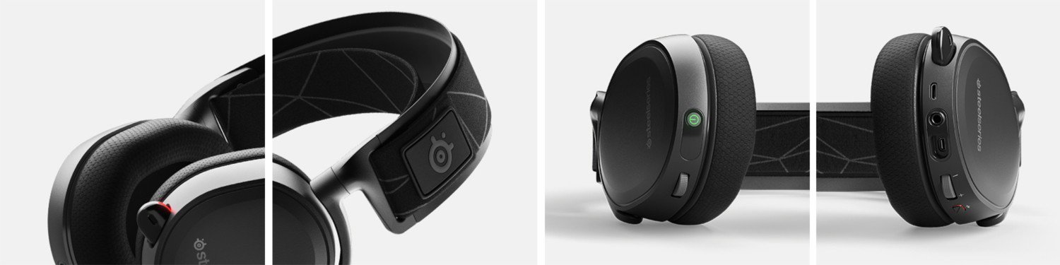Steelseries Arctis 7 2019 Edition Kablosuz 7 1 Surround Siyah Gaming Kulaklik 2