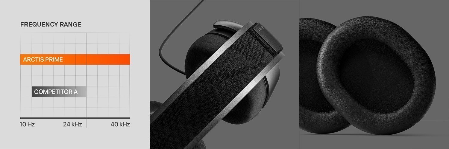 Steelseries Arctis Prime Stereo Siyah Gaming Kulaklik 10