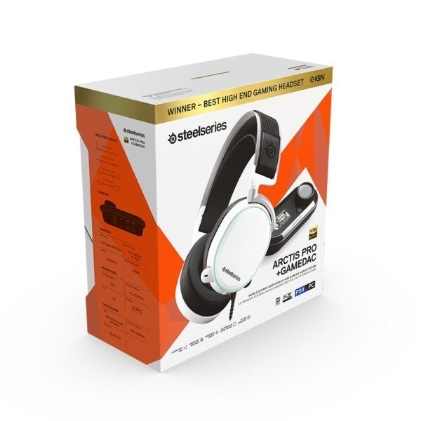 Steelseries Arctis Pro Gamedac Kablolu Beyaz Gaming Kulaklik 3