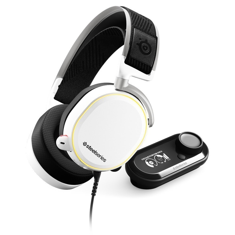 Steelseries Arctis Pro Gamedac Kablolu Beyaz Gaming Kulaklik